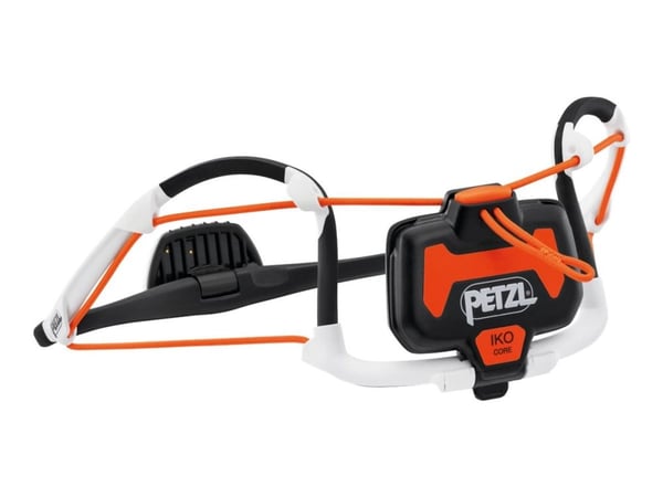 Petzl IKO CORE - Hodelykt - LED - hvitt lys - svart