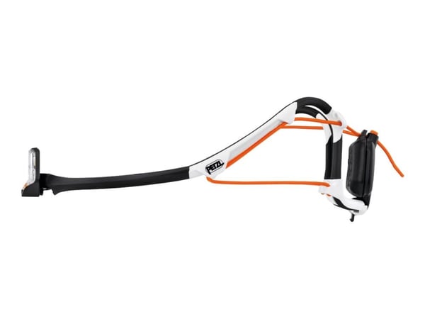 Petzl IKO CORE - Hodelykt - LED - hvitt lys - svart