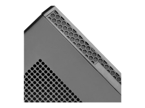 SilverStone SUGO SG13 - Tower - Mini-DTX - ingen strömförsörjning (AT / PS/2) - svart - USB/ljud