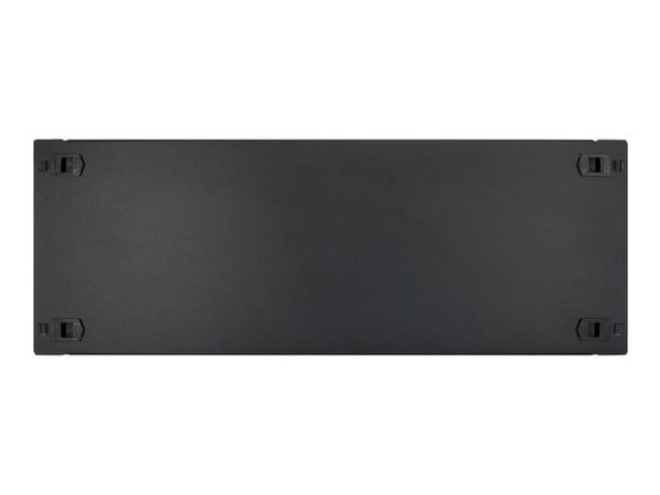 Inter-Tech - Blindplate - svart, RAL 9005 - 4U - 19"