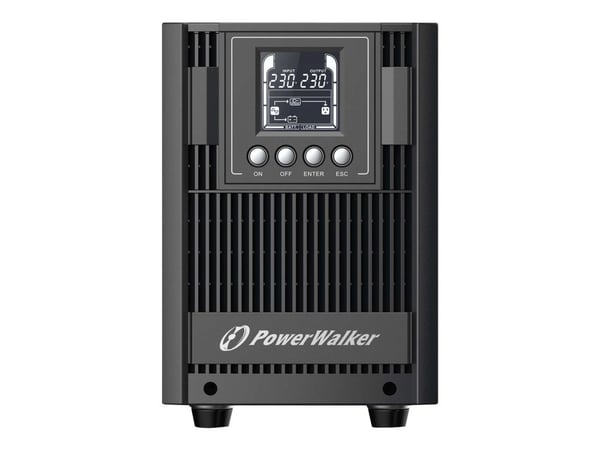 PowerWalker VFI 2000 AT FR - UPS - AC 80 - 300 V - 1800 Watt - 2000 VA - 9 At - RS-232, USB - lähtöliitännät: 4