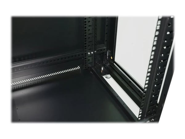 Extralink - Rack skap - 800x800 mm - står på gulv - svart - 32U - 19"