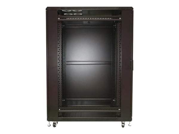 Extralink - Rack skap - 800x800 mm - står på gulv - svart - 32U - 19"