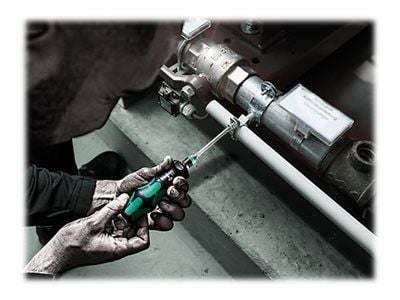 Wera Kraftform Kompakt Turbo - Ruuvimeisselin kahva - 146 mm - 6,35 mm