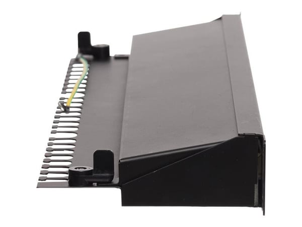 Netrack - Koblingspanel - rackmonterbar - CAT 6a - FTP - RJ-45 X 24 - svart - 19"