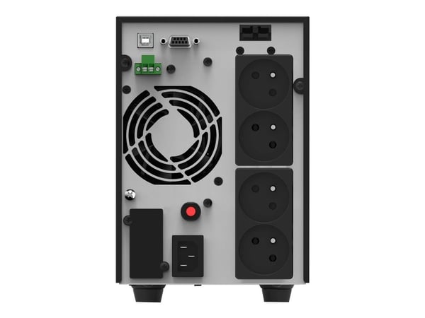 PowerWalker VFI 2000 AT FR - UPS - AC 80 - 300 V - 1800 Watt - 2000 VA - 9 At - RS-232, USB - lähtöliitännät: 4