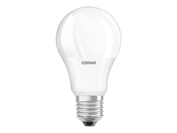 OSRAM LED VALUE - LED-lyspære - form: A60 - E27 - 8.5 W (ekvivalent 60 W) - klasse F - varmt hvitt lys - 2700 K
