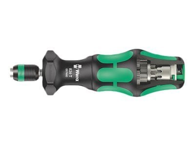 Wera Kraftform Kompakt Turbo - Skrutrekkerhåndtak - 146 mm - 6.35 mm