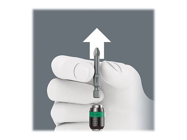 Wera Kraftform Kompakt Turbo - Ruuvimeisselin kahva - 146 mm - 6,35 mm