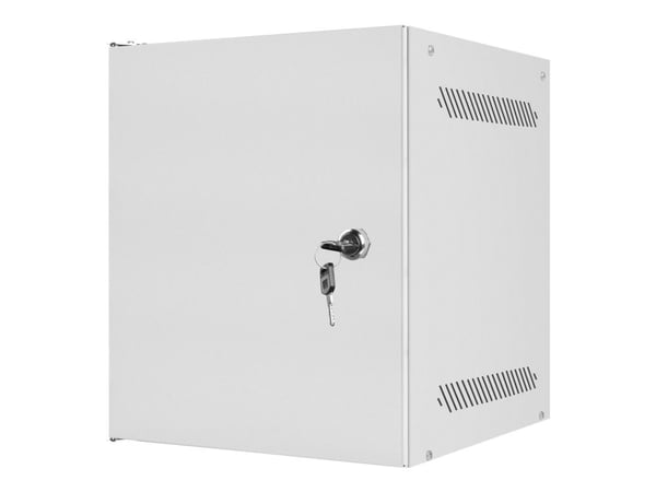 Lanberg - Rack skap - veggmonterbar - grå, RAL 7035 - 6U - 10"