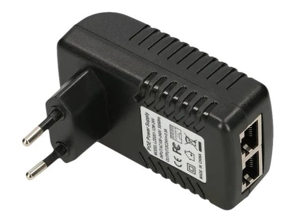 Extralink POE-24-12W - Strøminjektor - AC 100-240 V - 12 watt - utgangskontakter: 1