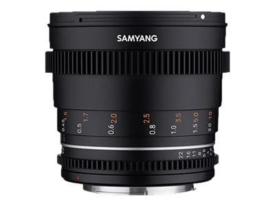 Samyang - Objektiv - 50mm - T1.5 VDSLR MK2 - Sony E-fatning