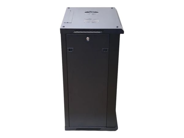 Extralink - Rack skap - veggmonterbar - svart - 15U - 19"