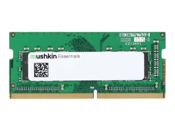 Mushkin Essentials - DDR4 - modul - 8 GB - SO DIMM 260-pin - 3200 MHz / PC4-25600 - CL22 - 1.2 V - ej buffrad - icke ECC