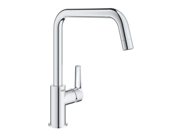 GROHE QuickFix Start, Standard, Kromfarget, Joystick/Styrepinne, Single/enkelt, 3/8", Keramisk