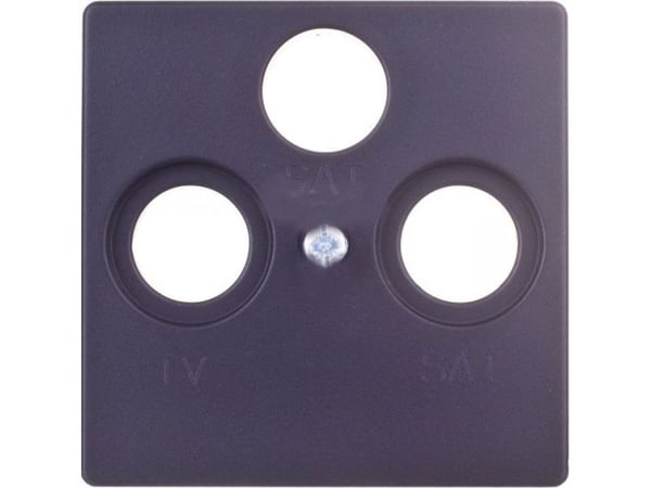 Kontakt-Simon 82 Lock/lockkåpa för antennuttag RTV/SAT/SAT (82038-38)