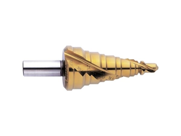 Exact 05316 HSS Porakone 7 - 30,5 mm, 7 - 32,5 mm, M12 - M32 TiAIN Kokonaispituus 96 mm Sylinterin varsi 1 kpl
