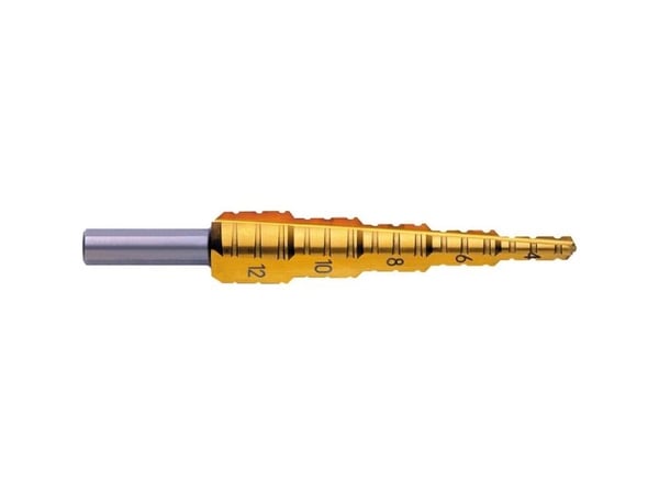 Exact 05377 HSS fräs-/stegborr 80 mm TiN 3-flutet skaft (1 st.)