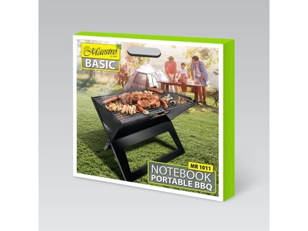 Sammenklappelig grill i kuffert 45x30x35 cm Maestro MR-1011