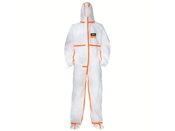 Uvex 89094, Orange, Vit, 3XL, Polypropylen (PP)