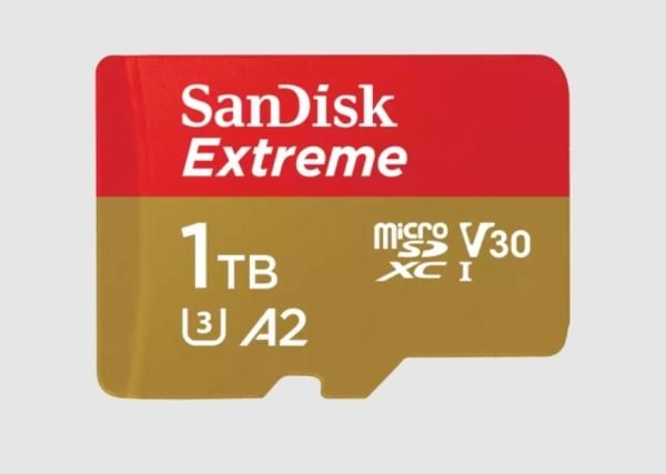 SanDisk Extreme - Flashminnekort (microSDXC til SD-adapter inkludert) - 1 TB - A2 / Video Class V30 / UHS-I U3 / Class10 - microSDXC UHS-I
