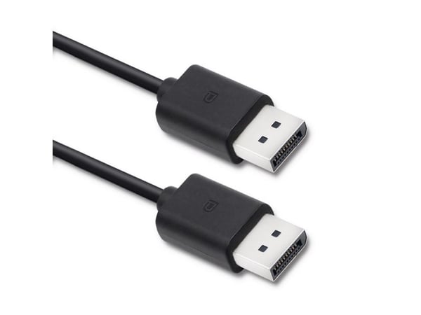 Qoltec - DisplayPort-kabel - DisplayPort (hann) til DisplayPort (hann) - DisplayPort 1.2 - 1.8 m - svart