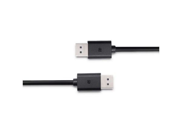 Qoltec - DisplayPort-kabel - DisplayPort (hann) til DisplayPort (hann) - DisplayPort 1.2 - 1.8 m - svart