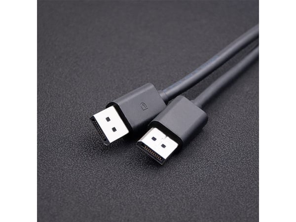 Qoltec - DisplayPort-kabel - DisplayPort (hann) til DisplayPort (hann) - DisplayPort 1.2 - 1.8 m - svart