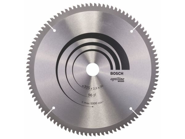 Bosch RUNDSAVKLINGE Ø305X30MM 96T -5GR TRÆ