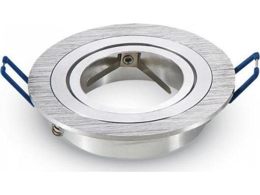 V-TAC 3600, Monteringssæt, Nikkel, Aluminium, GU10, 91 mm, 25 mm