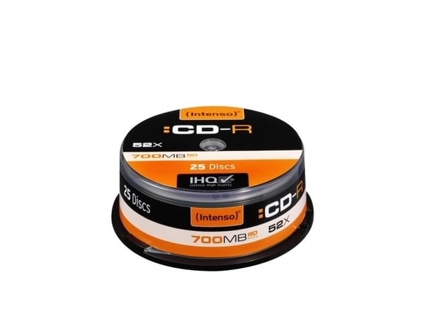 Intenso - 25 x CD-R - 700 MB (80 min) 24x - spindel