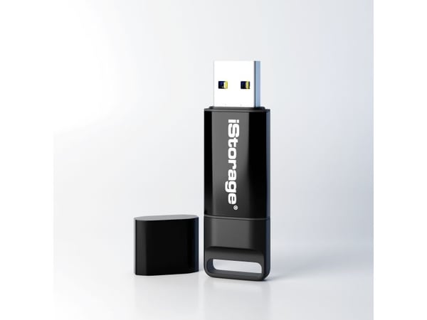 iStorage datAshur BT, 32 GB, USB Type-A, 3.2 Gen 1 (3.1 Gen 1), 170 MB/s, Muffe, Sort