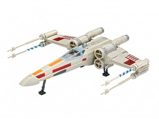 Revell X-wing Fighter, Romflymodell, Monteringssett, 1:57, X-wing Fighter, Alle kjønn, Plast