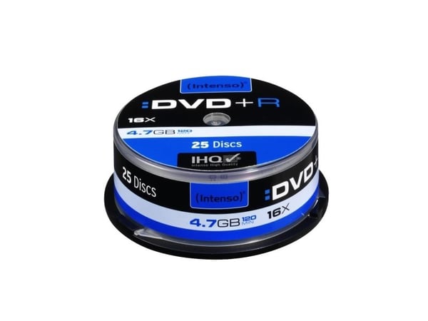 Intenso - 25 x DVD+R - 4.7 GB 16x - spindel