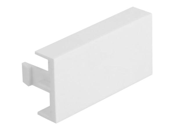 Delock - Easy 45 - utgangsdeksel - hvit, RAL 9003 (en pakke 10)
