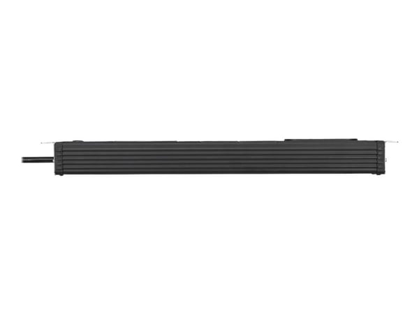 Brennenstuhl 1156057984, 3 m, 4 AC-pistorasia(a), Tyyppi F, IP20, Musta, 16 A