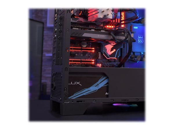 AeroCool LUX 750W - Strømforsyning (intern) - ATX12V 2.4 - 80 PLUS Bronze - AC 200-240 V - 750 watt - aktiv PFC