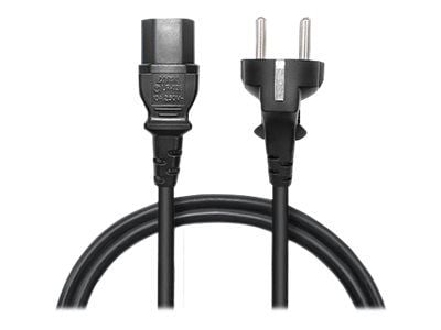 Qoltec - Strömkabel - ström CEE 7/7 till ström IEC 60320 C13 - 250 V - 16 A - 2,5 m