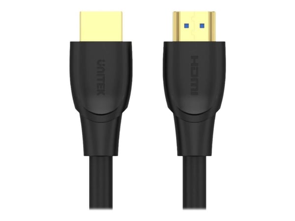 Unitek C11046BK - High Speed - HDMI-kabel - HDMI hann til HDMI hann - 20 m - multi-layer shielded - svart - flertrådet, 4K 60Hz støtte, active ampl...