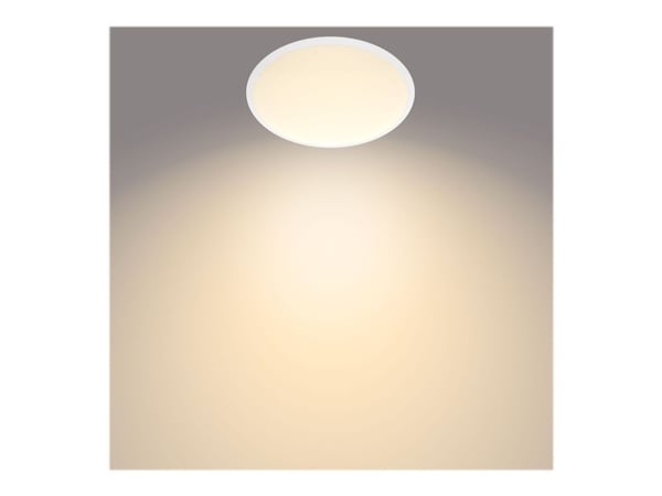 Philips Cavanal - Vegg/taklampe - LED - 12 W - varmt hvitt lys - 2700 K - rund - hvit
