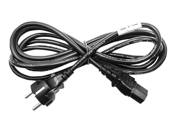 Qoltec - Strömkabel - ström CEE 7/7 till ström IEC 60320 C13 - 250 V - 16 A - 2,5 m