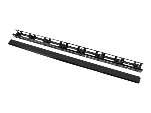 Lanberg AK-1209-B, Kaapelin hallintapaneeli, Musta, Terästä, 48,3 cm (19"), 94 mm, 82 mm