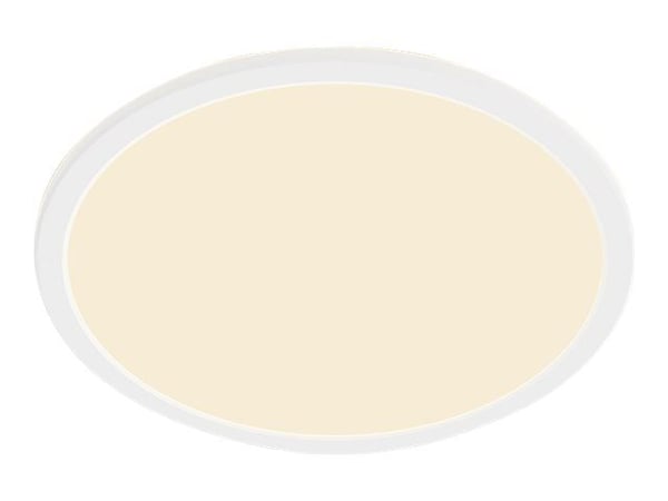 Philips Superslim CL550 - Vegg/taklampe - LED - 15 W - 2700 K - rund - hvit