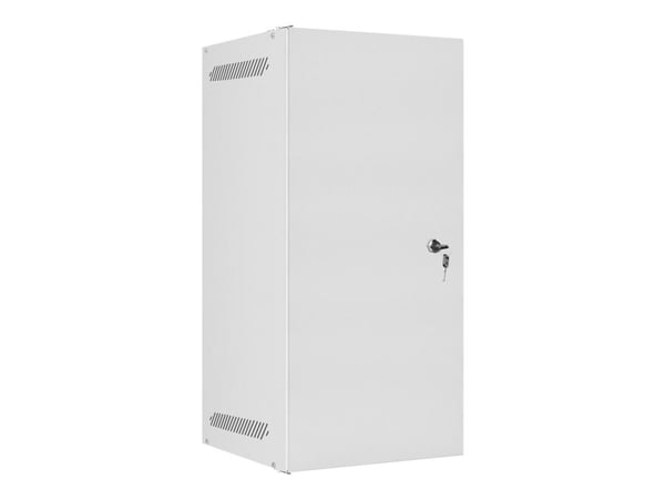 Lanberg - Rack skap - veggmonterbar - grå, RAL 7035 - 12U - 10"