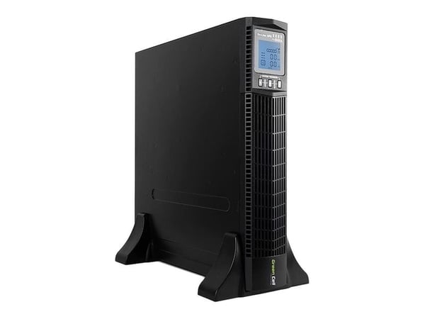 Green Cell RTII - UPS - AC 110-290 V - 900 Watt - 1000 VA - 9 At - RS-232, USB - utgangskontakter: 6