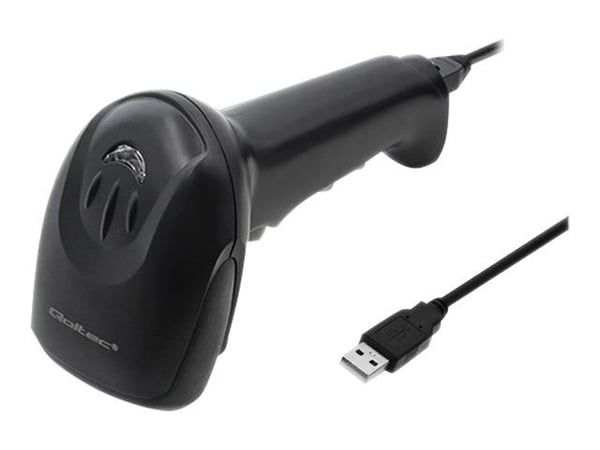 Qoltec - Strekkodeskanner - håndholdt - 500 skann/sek - dekodet - USB
