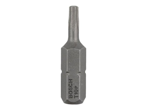 Bosch - Spiss for skrutrekker - 3 deler - torx - T10 - heksagonal - lengde: 25 mm