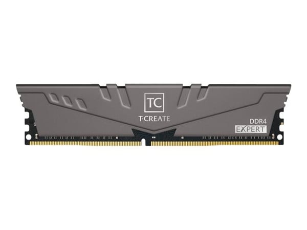 T-CREATE EXPERT OC10L - DDR4 - sett - 32 GB: 2 x 16 GB - DIMM 288-pin - 3200 MT/s / PC4-25600 - CL16 - 1.35 V - ikke-bufret - ikke-ECC - titangrå