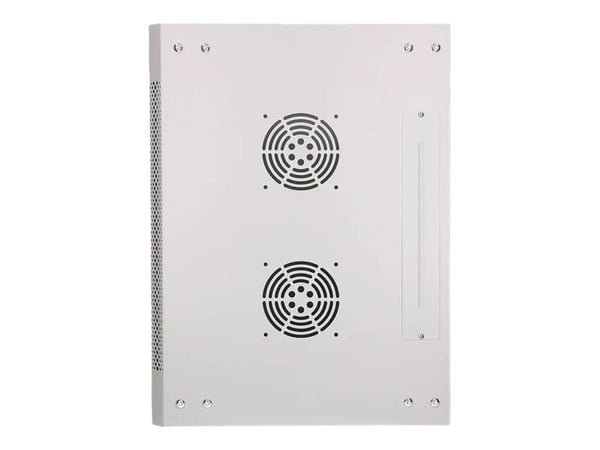 Extralink - Rack skåp - 600x450 mm - väggmontering - grå - 12U - 19"