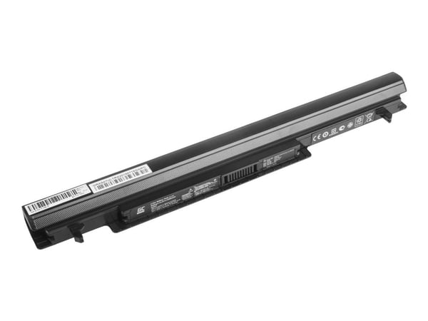 Green Cell ULTRA - Batteri til bærbar PC (tilsvarer: ASUS A32-K56, ASUS A41-K56, ASUS A42-K56) - litiumion - 4-cellers - 3400 mAh - svart - for ASU...